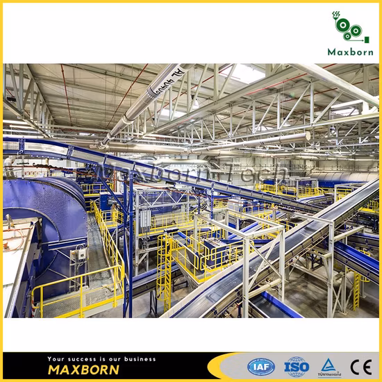 Solutions de traitement Msw pour usine de recyclage des déchets urbains