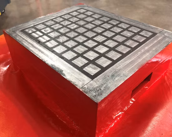 Mandrins de serrage magnétiques CNC permanents, taille personnalisée, pour le fraisage